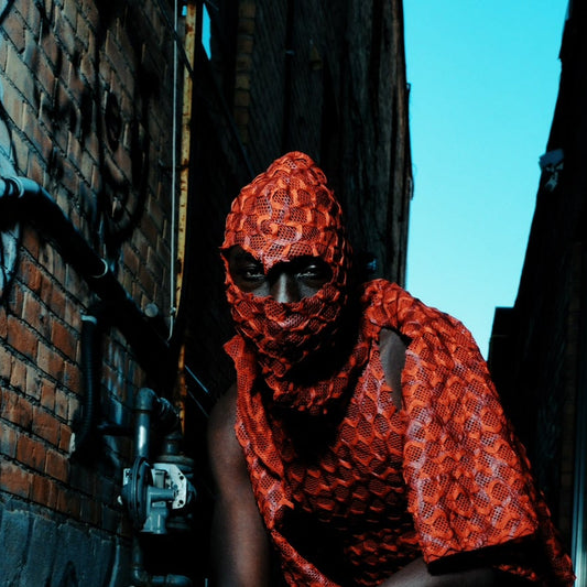 RED WARRIOR MASK